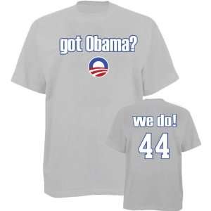  Barack Obama Got Obama? Grey T Shirt