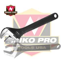 18 Adjustable Wrench Black Finish Professional Series  