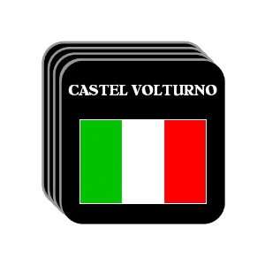  Italy   CASTEL VOLTURNO Set of 4 Mini Mousepad Coasters 