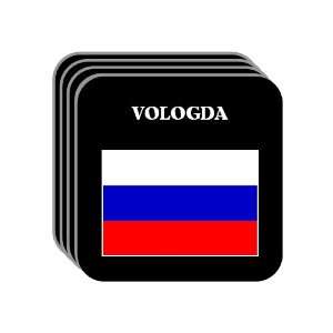  Russia   VOLOGDA Set of 4 Mini Mousepad Coasters 