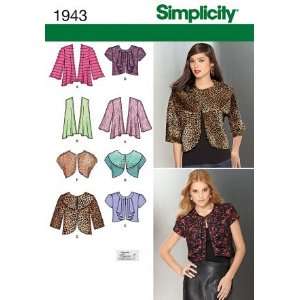  Simplicity Misses Jackets Sewing Pattern 1943, Size U5 (16 