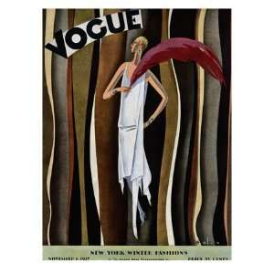 Vogue Cover   November 1927 Premium Giclee Poster Print