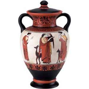  Greek Neck Amphora Vase Patio, Lawn & Garden