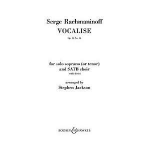  Vocalise Op. 34, No. 14 Rachmaninoff (arr. Jackson 