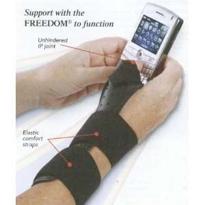   Thumb Brace for relief of BlackBerry Thumb, right hand, small/medium