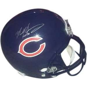 Mike Singletary Autographed Helmet  Details Chicago Bears, Riddell 