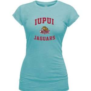 IUPUI Jaguars Sea Foam Womens Aptitude Vintage T Shirt