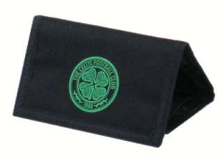 Official CELTIC FC Crest New Nylon/LEATHER WALLET Gift*  