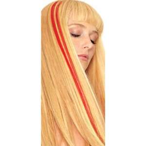    Lord & Cliff 18 Inch Human Hair Highlight Clip in (Red) Beauty