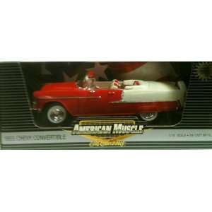  American Muscle Ertl Collectibles 1955 Chevy Convertible 