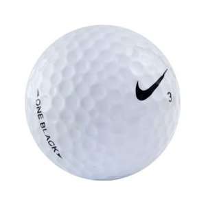  36 Mint Nike One Black Used Golf Balls   Like New 