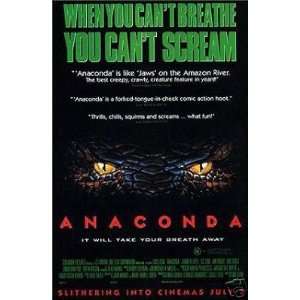  Anaconda Double Sided 27x40 Original Movie Poster