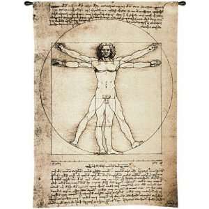  Vitruvian Man 39x53 Furniture & Decor