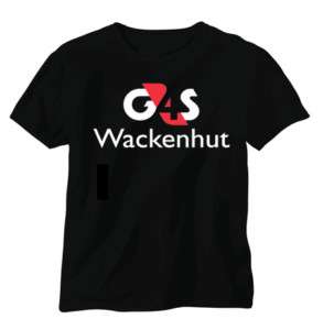 WACKENHUT G4S security company T shirt Size S M L XL  