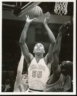 1984 Anthony Teachey Wake Forest Basketball 8 x 10 B/W Original Press 