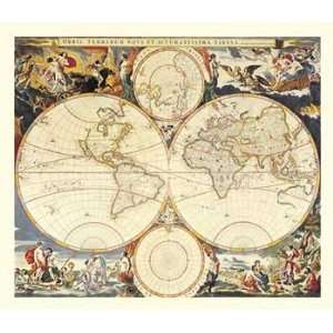 Nicholas Visscher   World Map 