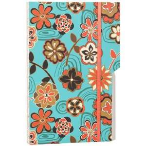   Journal, Multi Colored Flowers on Teal Studio Oh