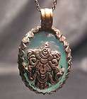 Mystic Jewess Sterling Pyrite Chai Pendant ~ VOODOO  