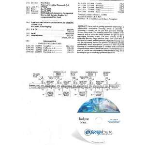  NEW Patent CD for VISCOUS FRICTION HEATED OPTICAL GUIDING 