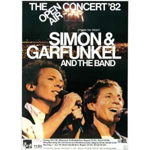  Simon & Garfunkel   The Open Air 1982   CONCERT   POSTER 