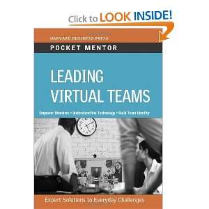  Leading Virtual Teams (Pocket Mentor) [Paperback] Harvard 