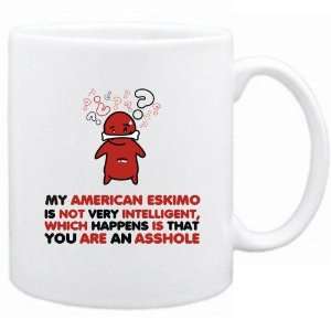 New  My American Eskimo Is Not Very Intelligent ,   Mug Dog 