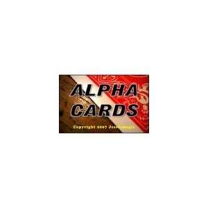  Alpha Cards by Jesse Feinberg   Trick Toys & Games