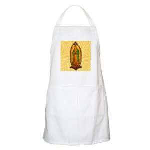  Apron White Virgen de Guadalupe 