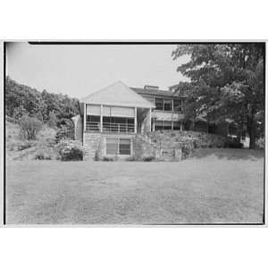   , residence in Purdy, New York. West facade I 1948
