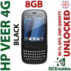 BNIB HP PALM 4G VEER 8GB QWERTY BLACK UNLOCKED GSM OEM