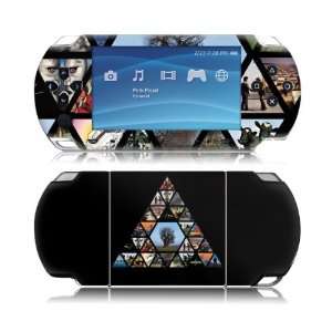   MS PFLD50014 Sony PSP Slim  Pink Floyd  Pyramid Skin Toys & Games