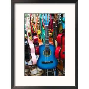 Toy Guitars, Olvera Street Market, El Pueblo de Los Angeles, Los 