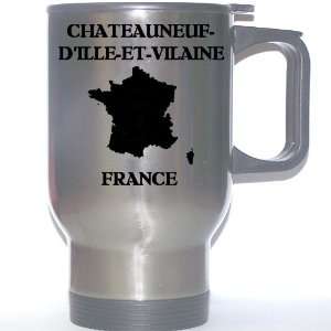   CHATEAUNEUF DILLE ET VILAINE Stainless Steel Mug 