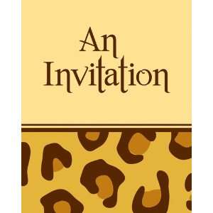  Animal Print Party Invitations â? Leopard Health 
