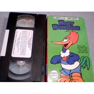   Cartoon Favorites Woody Woodpecker Animated Cartoon #T13046 VHS TAPE