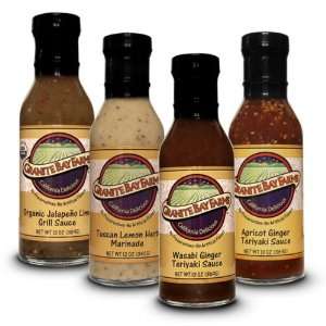 Granite Bay Farms Marinades and Sauces (select any 4 Bottle) Samplter 