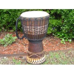   Tall X 8 9 Head Djembe Bongo Drum Model # 40m4 Musical Instruments