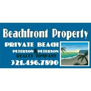  Vinyl Banner   Private Beach Real Estate Specialized 