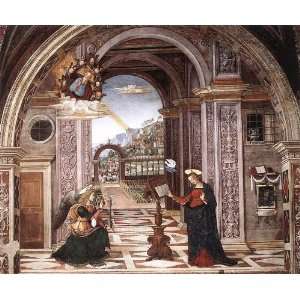   Bernardino Pinturicchio   24 x 20 inches   Annuncia