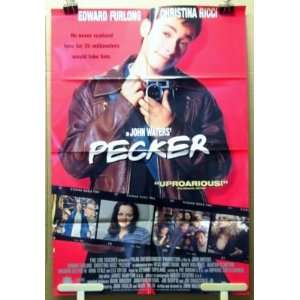    Movie Poster Pecker John Waters Edward Furlong F70 