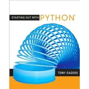  Starting Out with Python (text only) by T.Gaddis  Author  Books