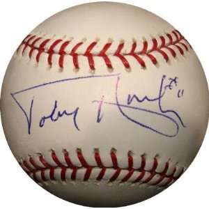  Toby Harrah Signed Baseball