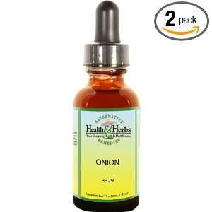  Alternative Health & Herbs Remedies Onion, 1 Ounce Bottle 