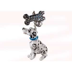  Dalmatian Handmade Keyring (5cm x 5cm)