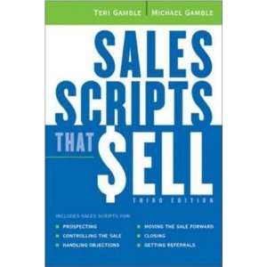  Sales Scripts That Sell [Paperback] Michael Gamble Books