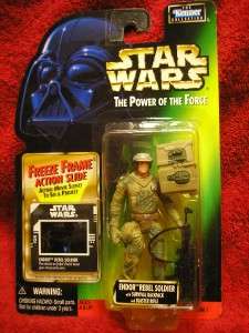 STAR WARS Endor Rebel Soldier Kenner Hasbro POTF SW57  