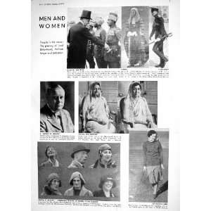  1930 LORD BIRKENHEAD SECRETARY INDIA LADY SHAFI CLAYTON 