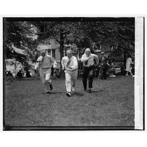 Photo Rep. Zillman, Sec. Davis and E.J. Henning at Mooseheart, 7/7/26 