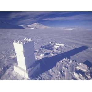  Ross Ice Shelf, Snow School Camp, Antarctica Photographic 