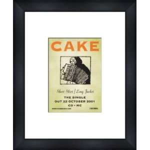  CAKE Short Skirt/Long Jacket   Custom Framed Original Ad 